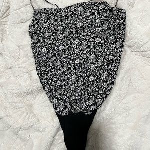ABERCROMBIE- floral body suit